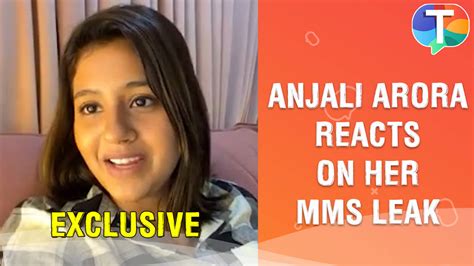 anajali arora leaked mms|Anjali Arora REACTS on her MMS leak and speaks on online。